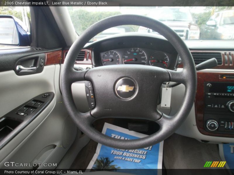 Laser Blue Metallic / Ebony Black 2006 Chevrolet Impala LT