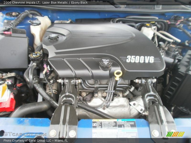 Laser Blue Metallic / Ebony Black 2006 Chevrolet Impala LT