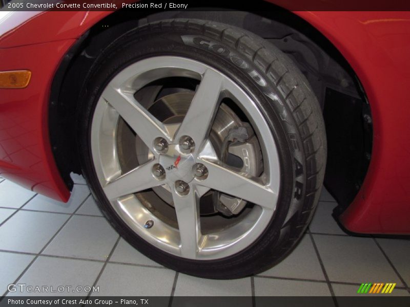 Precision Red / Ebony 2005 Chevrolet Corvette Convertible