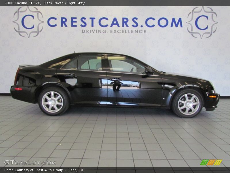 Black Raven / Light Gray 2006 Cadillac STS V6