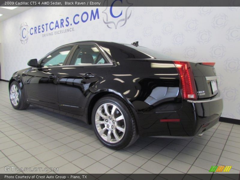 Black Raven / Ebony 2009 Cadillac CTS 4 AWD Sedan