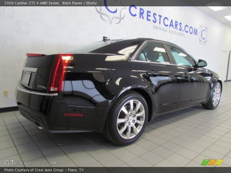 Black Raven / Ebony 2009 Cadillac CTS 4 AWD Sedan
