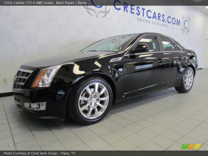 Black Raven / Ebony 2009 Cadillac CTS 4 AWD Sedan