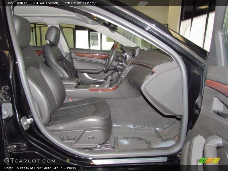 Black Raven / Ebony 2009 Cadillac CTS 4 AWD Sedan