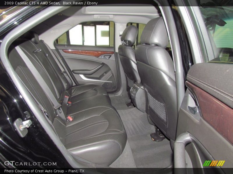 Black Raven / Ebony 2009 Cadillac CTS 4 AWD Sedan