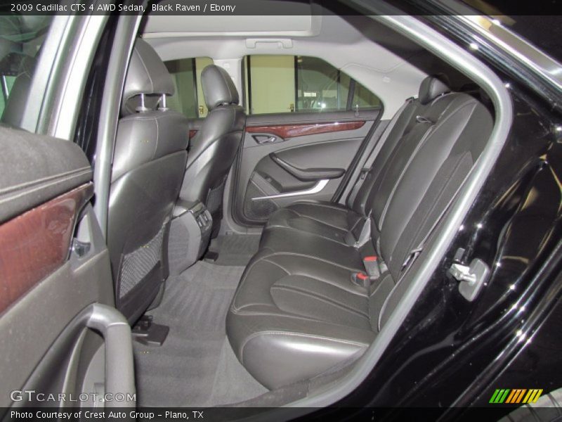 Black Raven / Ebony 2009 Cadillac CTS 4 AWD Sedan