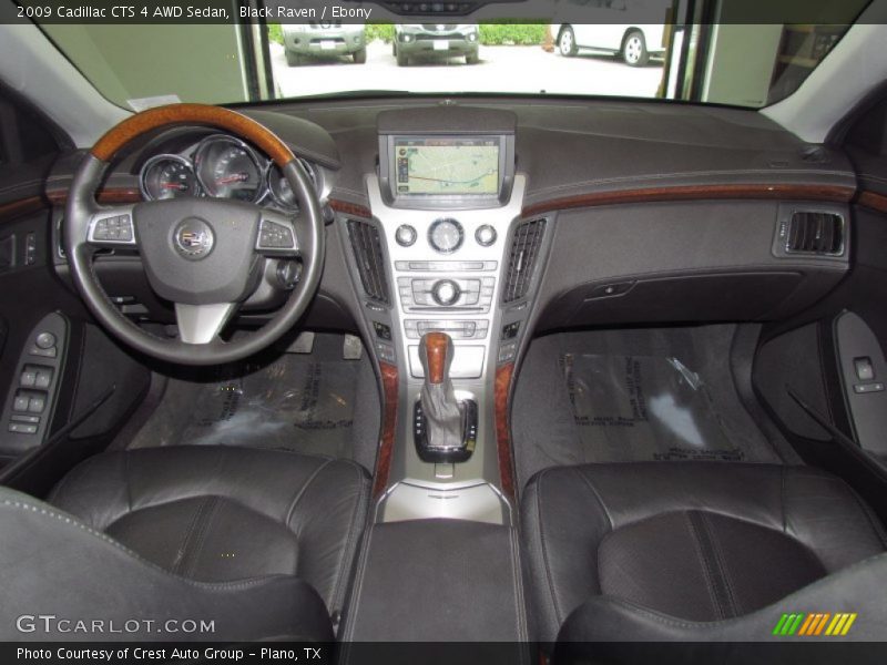 Black Raven / Ebony 2009 Cadillac CTS 4 AWD Sedan