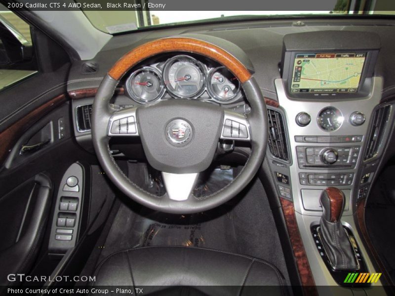 Black Raven / Ebony 2009 Cadillac CTS 4 AWD Sedan