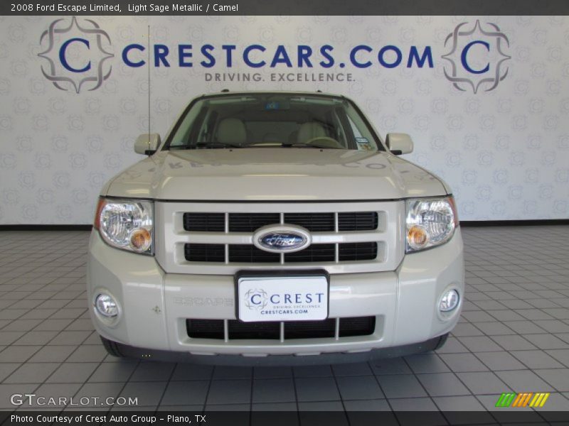 Light Sage Metallic / Camel 2008 Ford Escape Limited