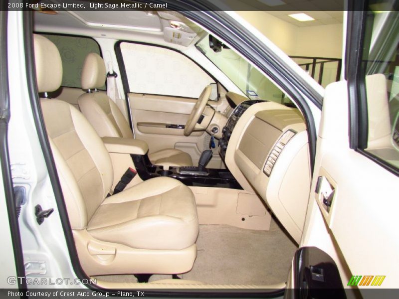 Light Sage Metallic / Camel 2008 Ford Escape Limited