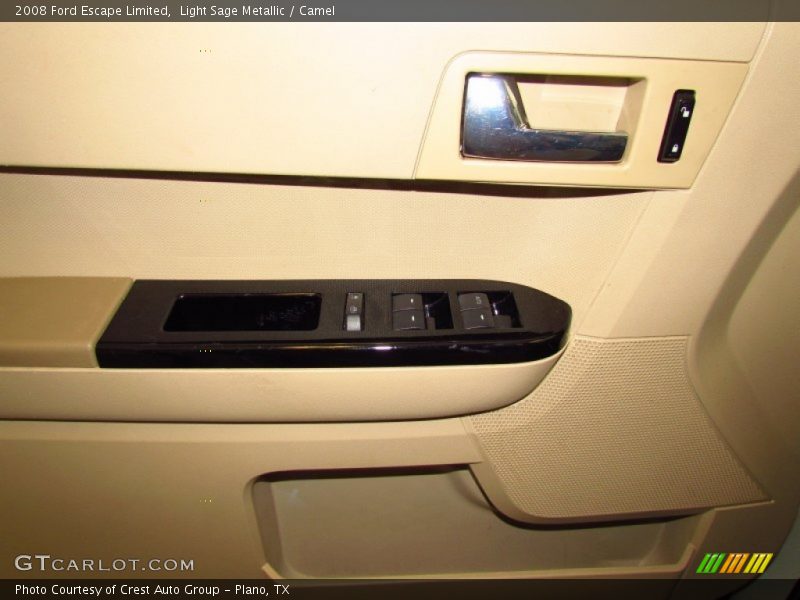 Light Sage Metallic / Camel 2008 Ford Escape Limited