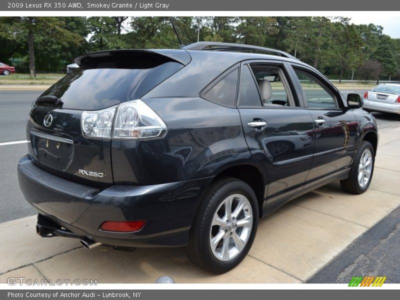 Smokey Granite / Light Gray 2009 Lexus RX 350 AWD