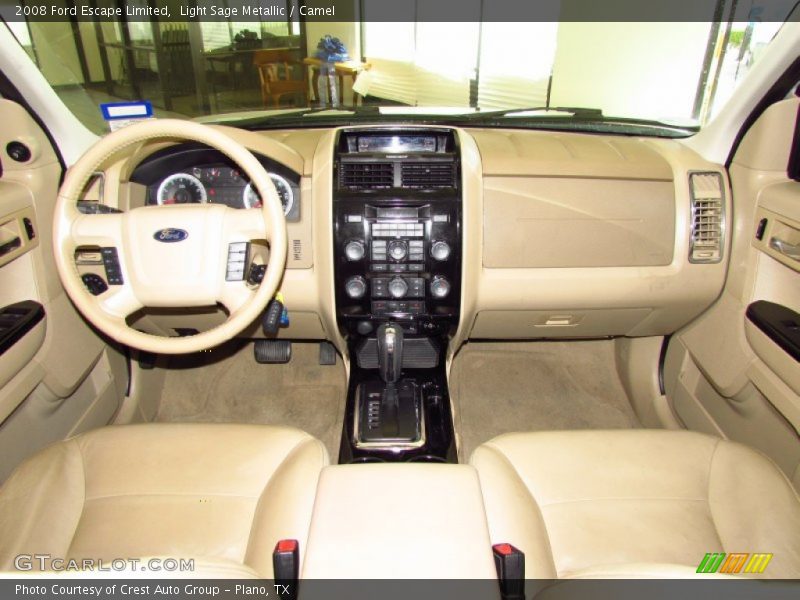 Light Sage Metallic / Camel 2008 Ford Escape Limited