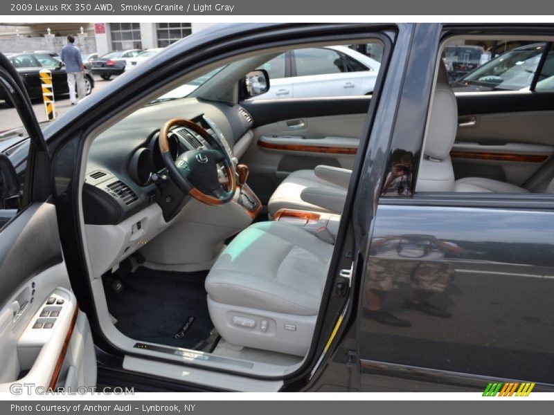 Smokey Granite / Light Gray 2009 Lexus RX 350 AWD