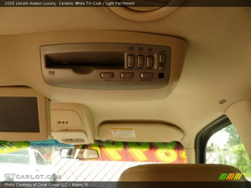 Ceramic White Tri-Coat / Light Parchment 2003 Lincoln Aviator Luxury