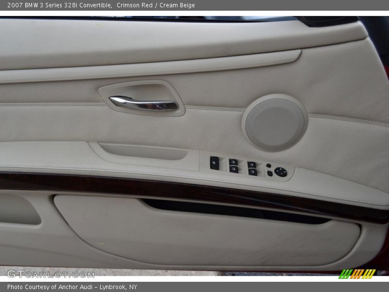 Crimson Red / Cream Beige 2007 BMW 3 Series 328i Convertible