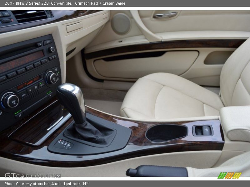 Crimson Red / Cream Beige 2007 BMW 3 Series 328i Convertible