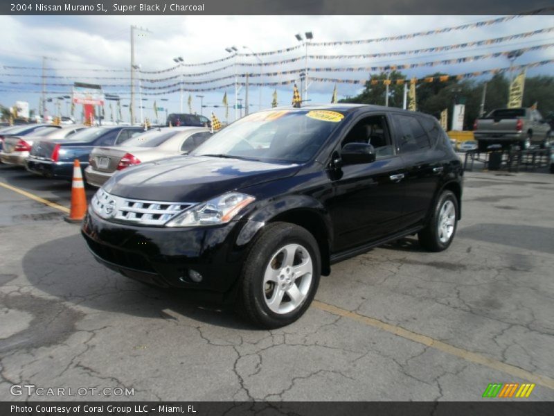 Super Black / Charcoal 2004 Nissan Murano SL