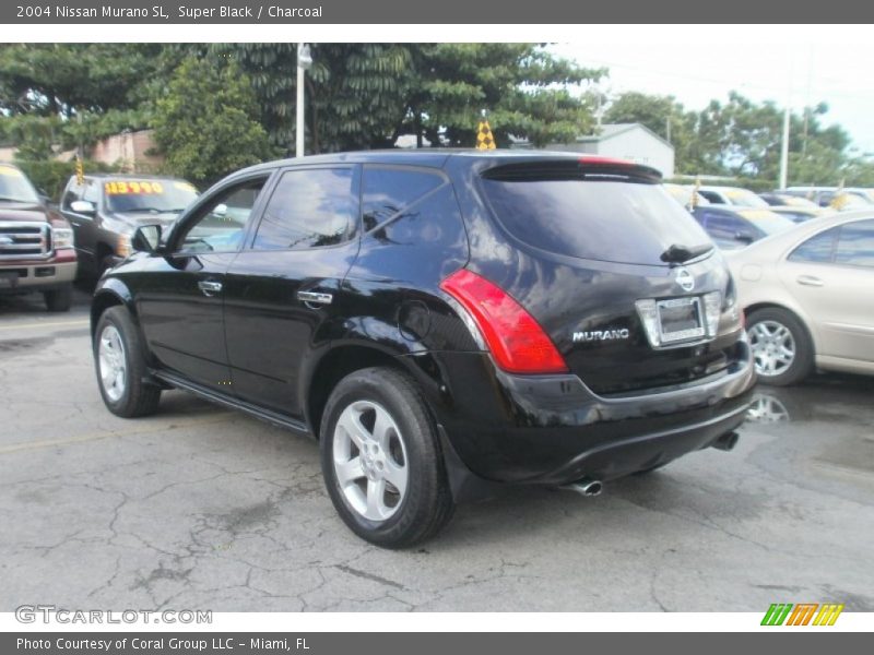 Super Black / Charcoal 2004 Nissan Murano SL