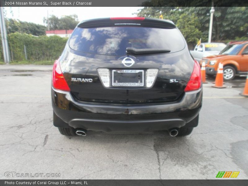 Super Black / Charcoal 2004 Nissan Murano SL