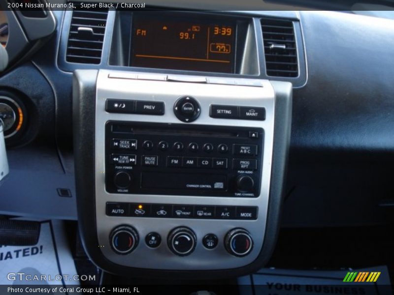 Super Black / Charcoal 2004 Nissan Murano SL