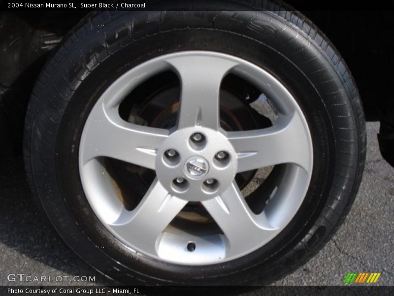 Super Black / Charcoal 2004 Nissan Murano SL