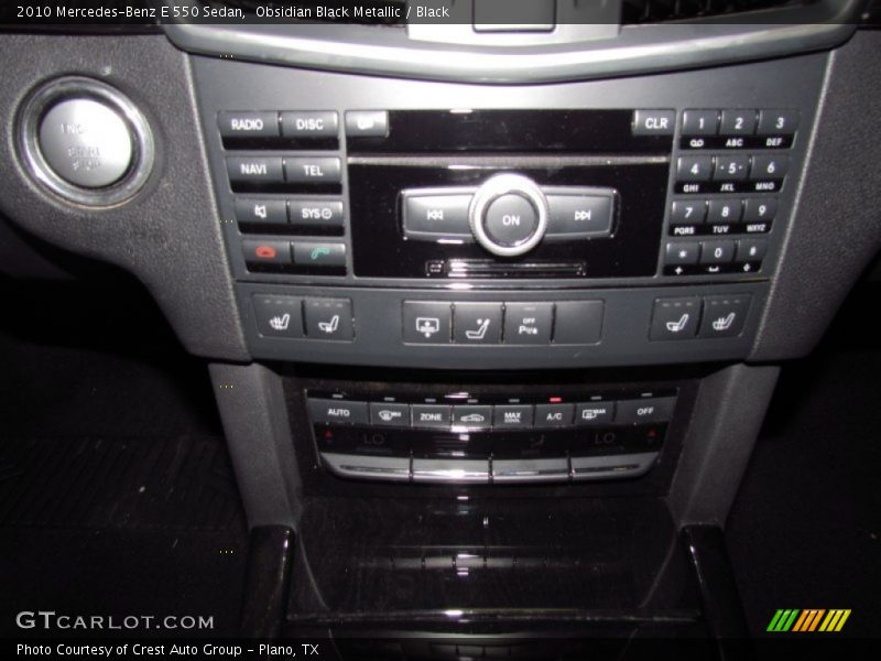 Obsidian Black Metallic / Black 2010 Mercedes-Benz E 550 Sedan