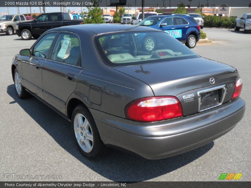 Moonlight Gray / Gray 2000 Mazda 626 ES-V6