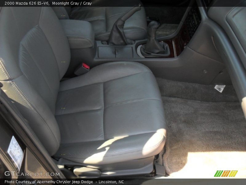 Moonlight Gray / Gray 2000 Mazda 626 ES-V6