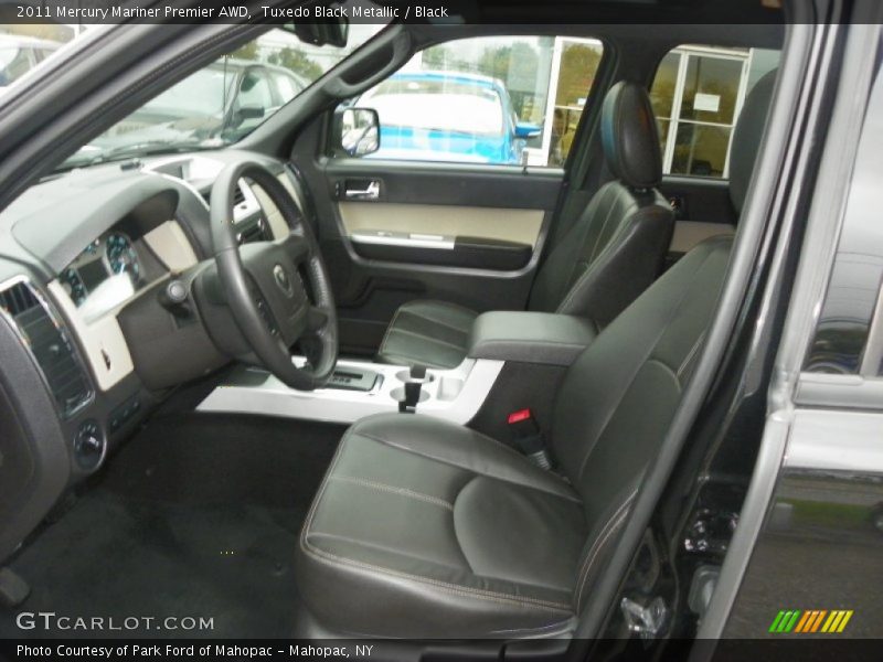  2011 Mariner Premier AWD Black Interior