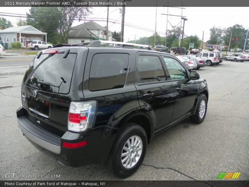Tuxedo Black Metallic / Black 2011 Mercury Mariner Premier AWD