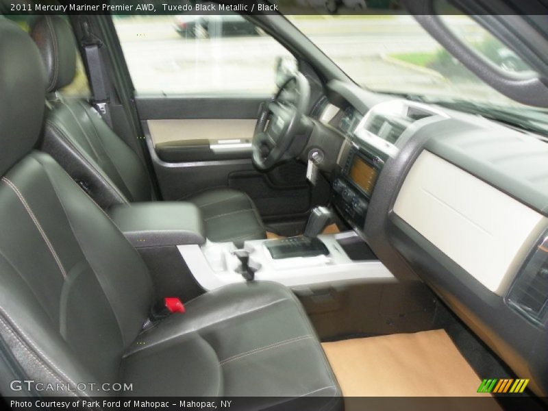 Tuxedo Black Metallic / Black 2011 Mercury Mariner Premier AWD