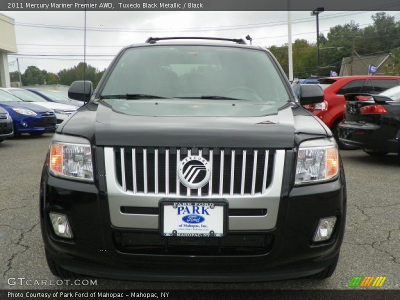 Tuxedo Black Metallic / Black 2011 Mercury Mariner Premier AWD