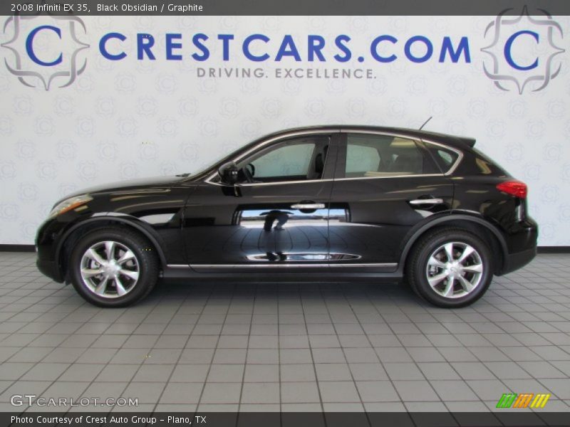Black Obsidian / Graphite 2008 Infiniti EX 35