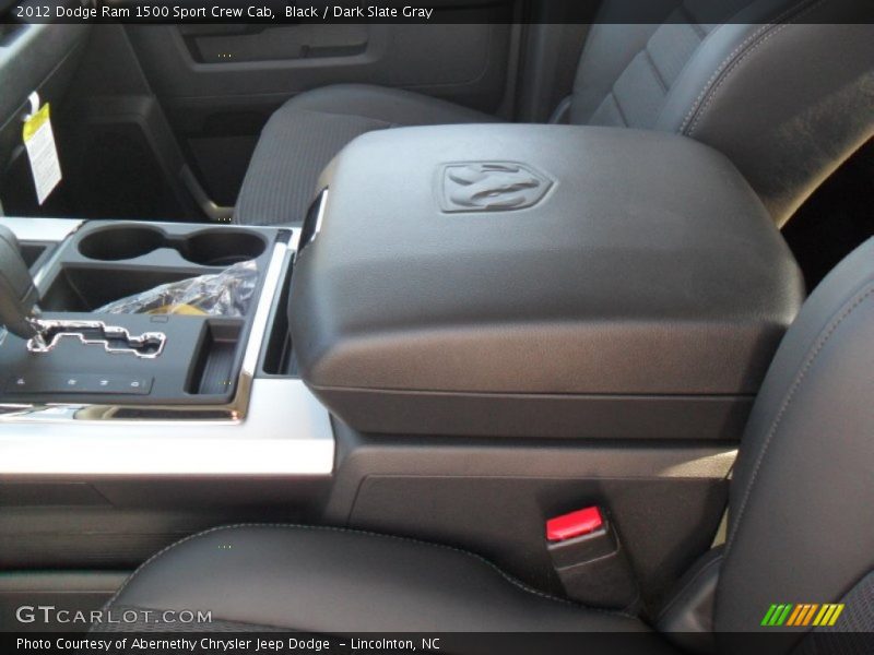 Black / Dark Slate Gray 2012 Dodge Ram 1500 Sport Crew Cab