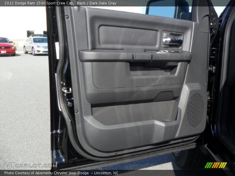 Black / Dark Slate Gray 2012 Dodge Ram 1500 Sport Crew Cab