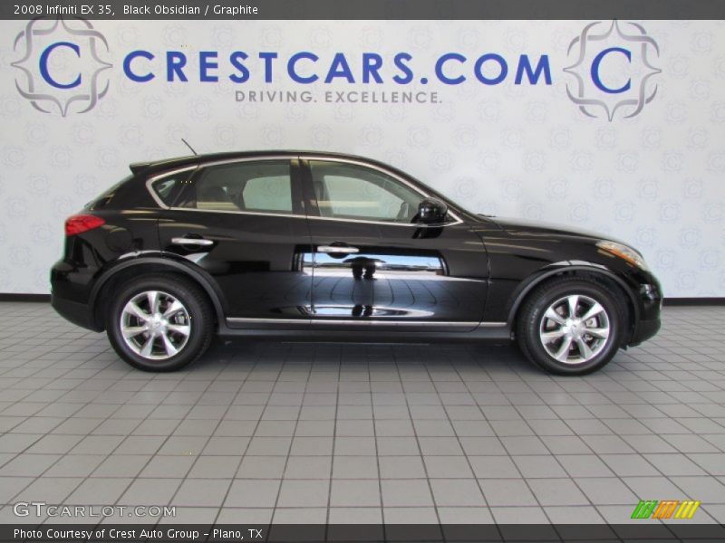 Black Obsidian / Graphite 2008 Infiniti EX 35