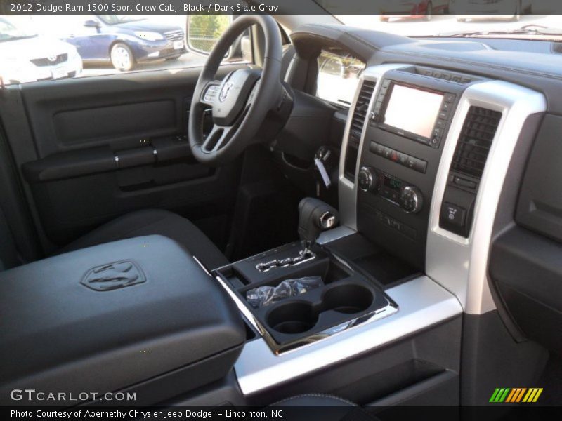 Black / Dark Slate Gray 2012 Dodge Ram 1500 Sport Crew Cab