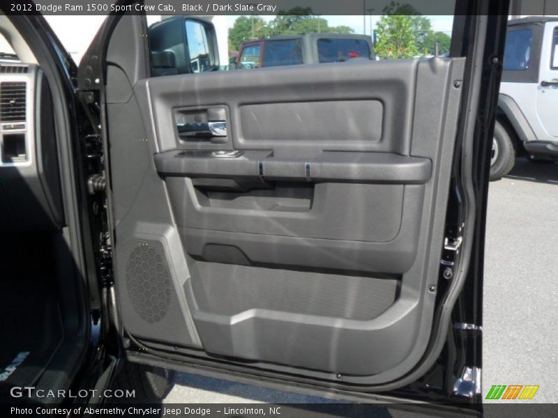 Black / Dark Slate Gray 2012 Dodge Ram 1500 Sport Crew Cab