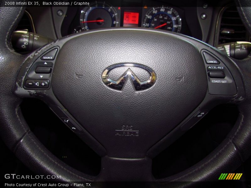Black Obsidian / Graphite 2008 Infiniti EX 35