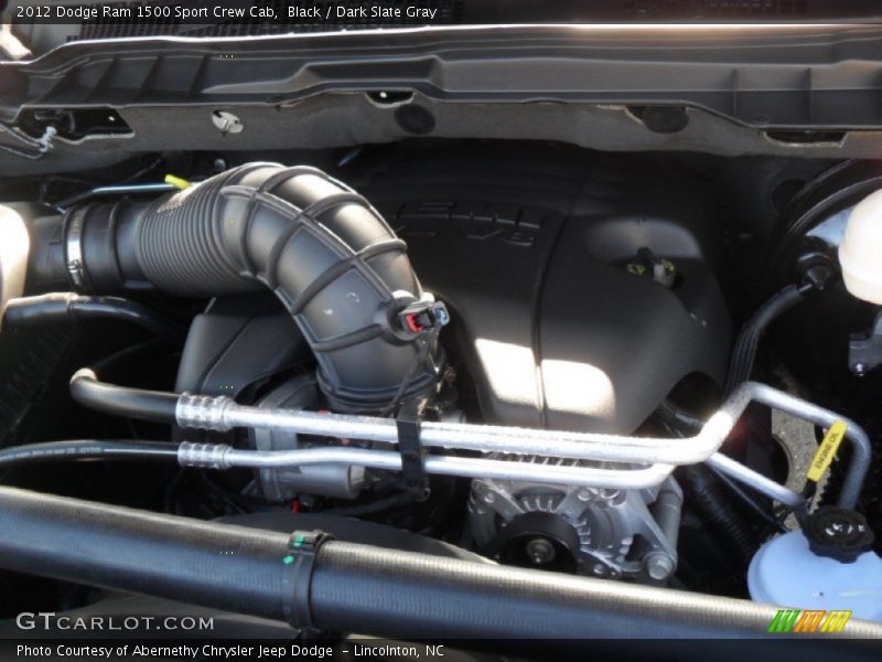 Black / Dark Slate Gray 2012 Dodge Ram 1500 Sport Crew Cab