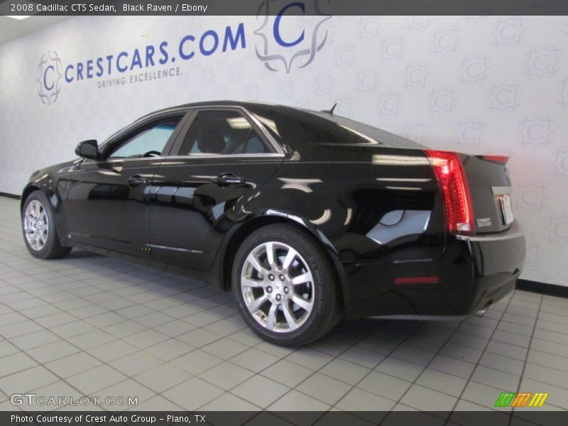 Black Raven / Ebony 2008 Cadillac CTS Sedan