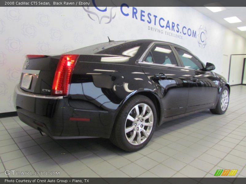 Black Raven / Ebony 2008 Cadillac CTS Sedan