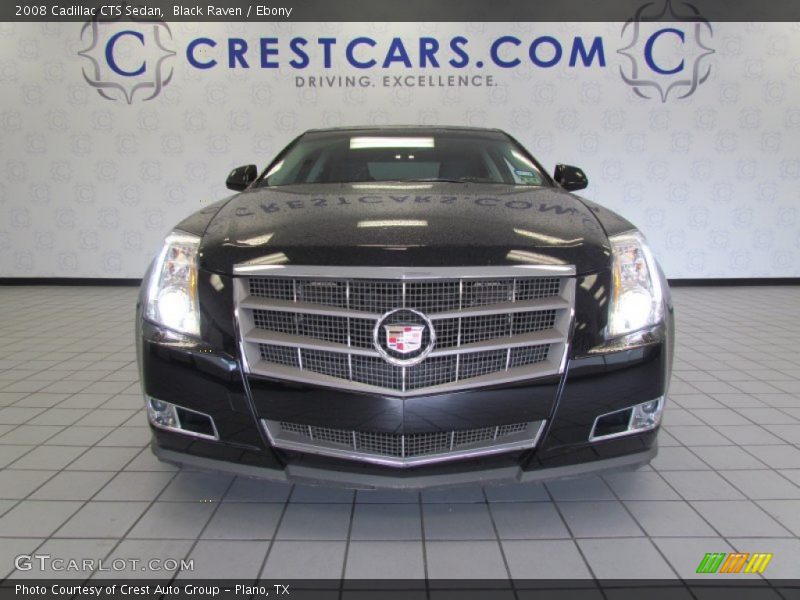 Black Raven / Ebony 2008 Cadillac CTS Sedan