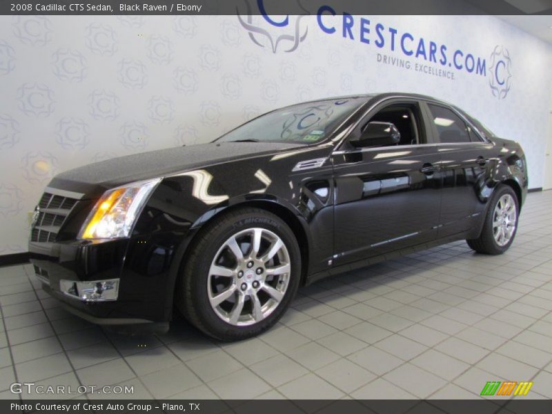 Black Raven / Ebony 2008 Cadillac CTS Sedan