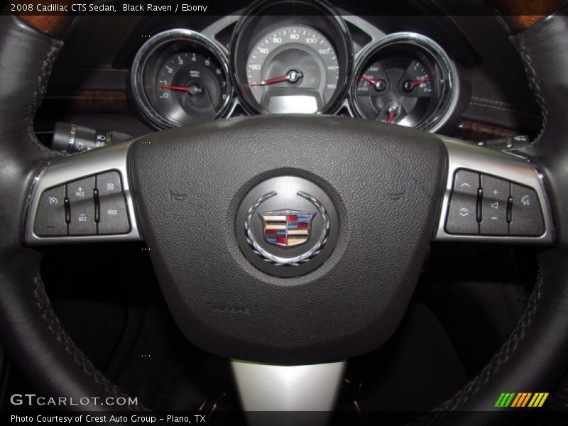 Black Raven / Ebony 2008 Cadillac CTS Sedan