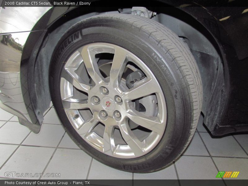 Black Raven / Ebony 2008 Cadillac CTS Sedan