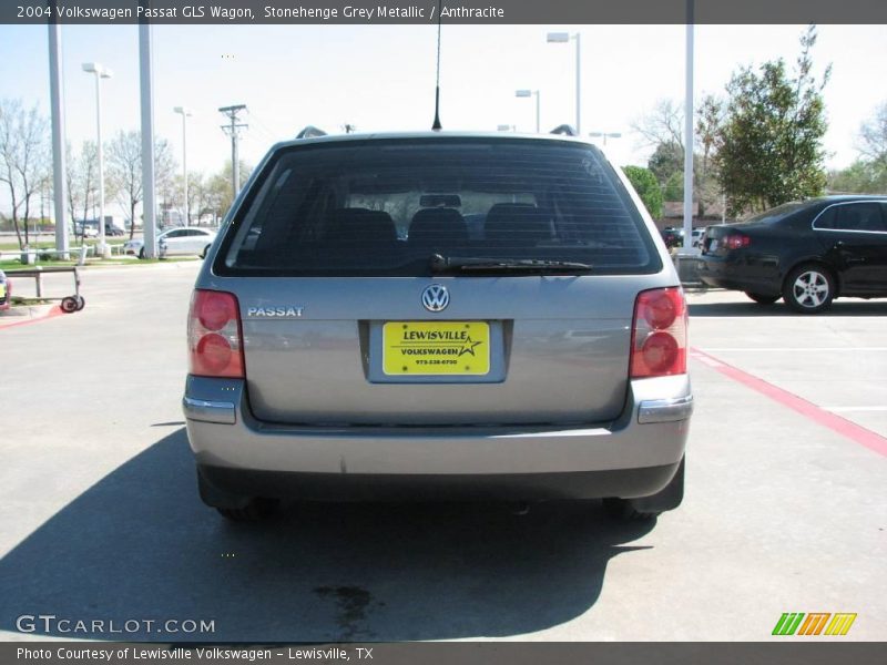 Stonehenge Grey Metallic / Anthracite 2004 Volkswagen Passat GLS Wagon