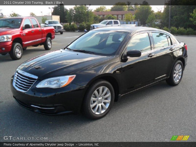 Black / Black 2011 Chrysler 200 Touring