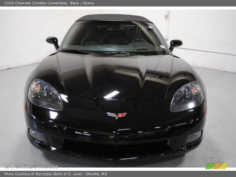 Black / Ebony 2009 Chevrolet Corvette Convertible
